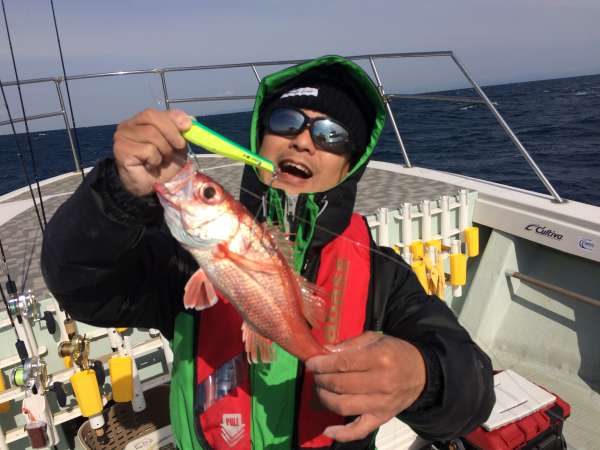 K S 中深海ジギング 釣れてたアカムツ フィッシングマックス 関西の釣果 大阪 神戸 和歌山の釣果情報