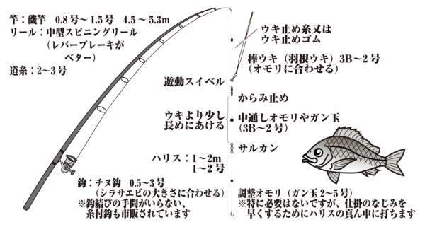 チヌのエビ撒き釣り仕掛 フィッシングマックス 関西の釣果 大阪 神戸 和歌山の釣果情報