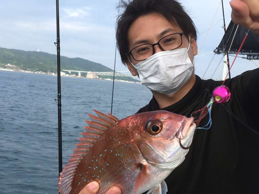 垂水店 明石海峡鯛ラバ マジカルワームfmaxオレンジ炸裂 フィッシングマックス 関西の釣果 大阪 神戸 和歌山の釣果情報